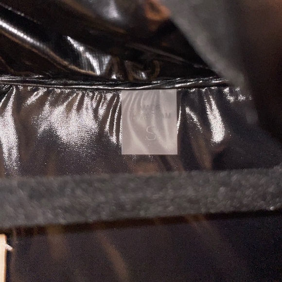 SAM CROPPED FREESTYLE Black Puffer Jacket - Picture 5 of 5